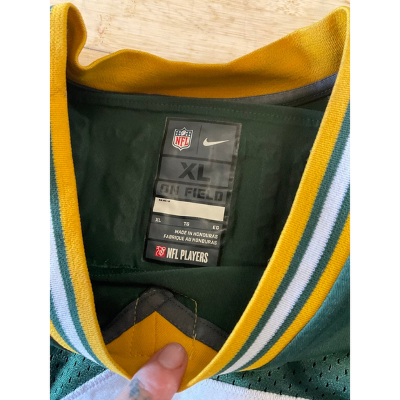 Green Bay packers 12 Rodger’s jersey size XL - Picture 2 of 3